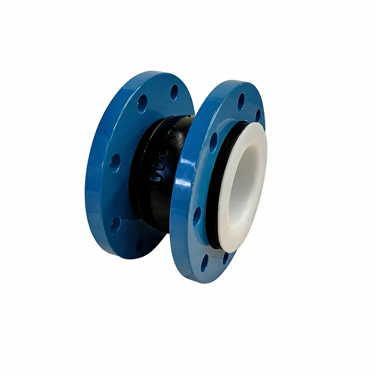 Single Sphere Forged DIN PN16 Flanged PTFE Flexible Rubber Expansion Joint Coupling for Industrial Pipeline