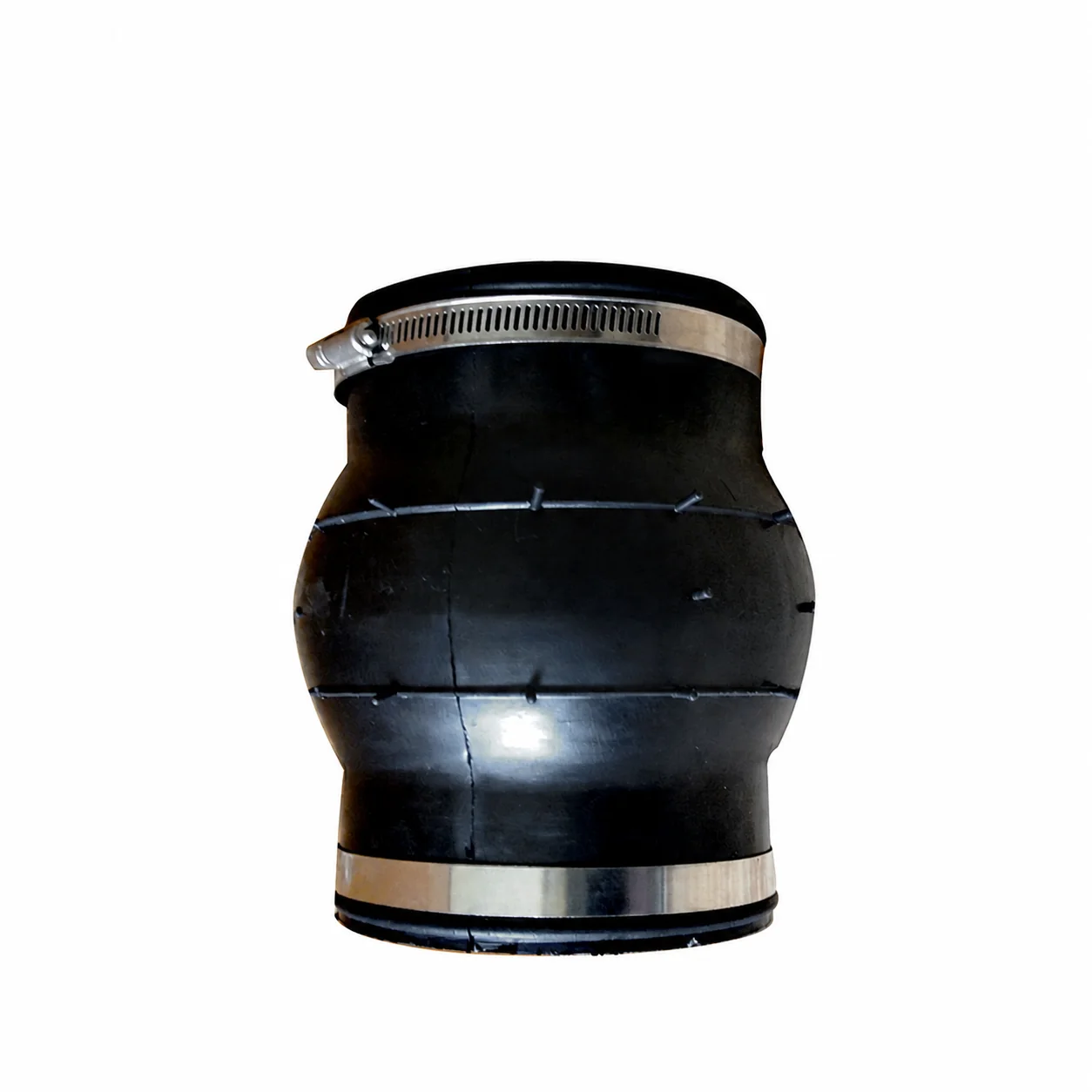 3 Inch SS304  Neoprene Flexible  Bellow Compensator Epdm Clamp Type Rubber Expansion Joint