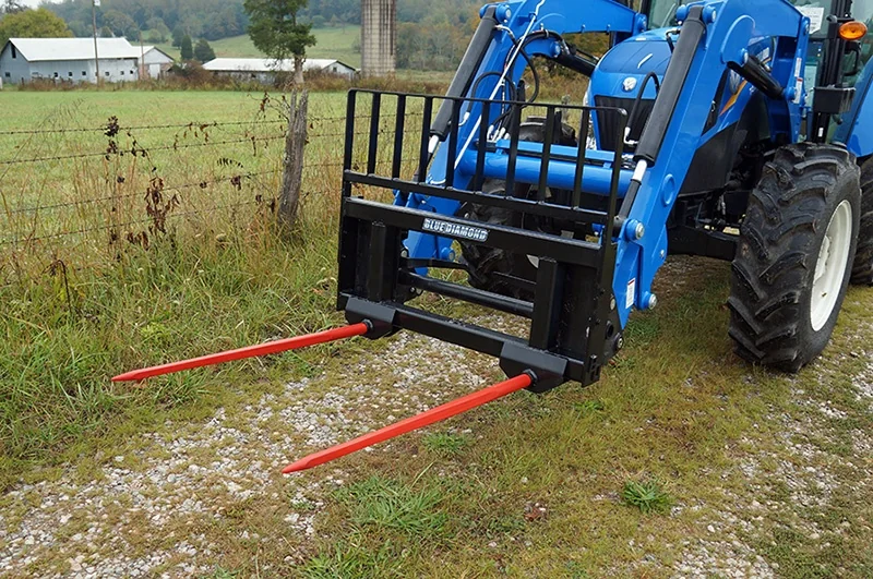 High Quality With Low Price Hay Bale Spears for Tractor Loader Tine for Loading Machinery Hay Rake Tine and Hay Baler Parts