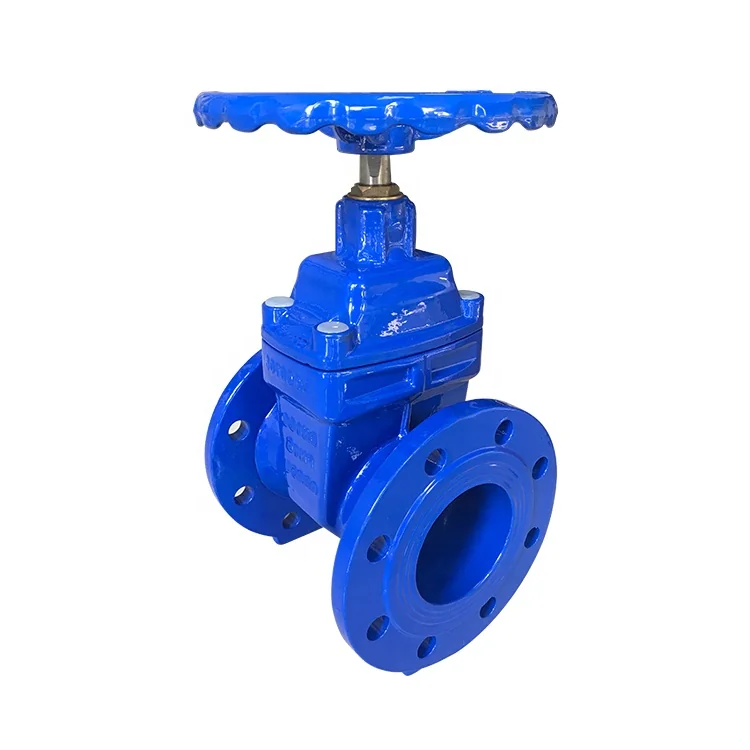 OEM PN10 PN16 Hand Wheel Ductile Cast Iron GGG50 BS5163 Class 150 Wcb Resilient Seated Sluice Gate Valve