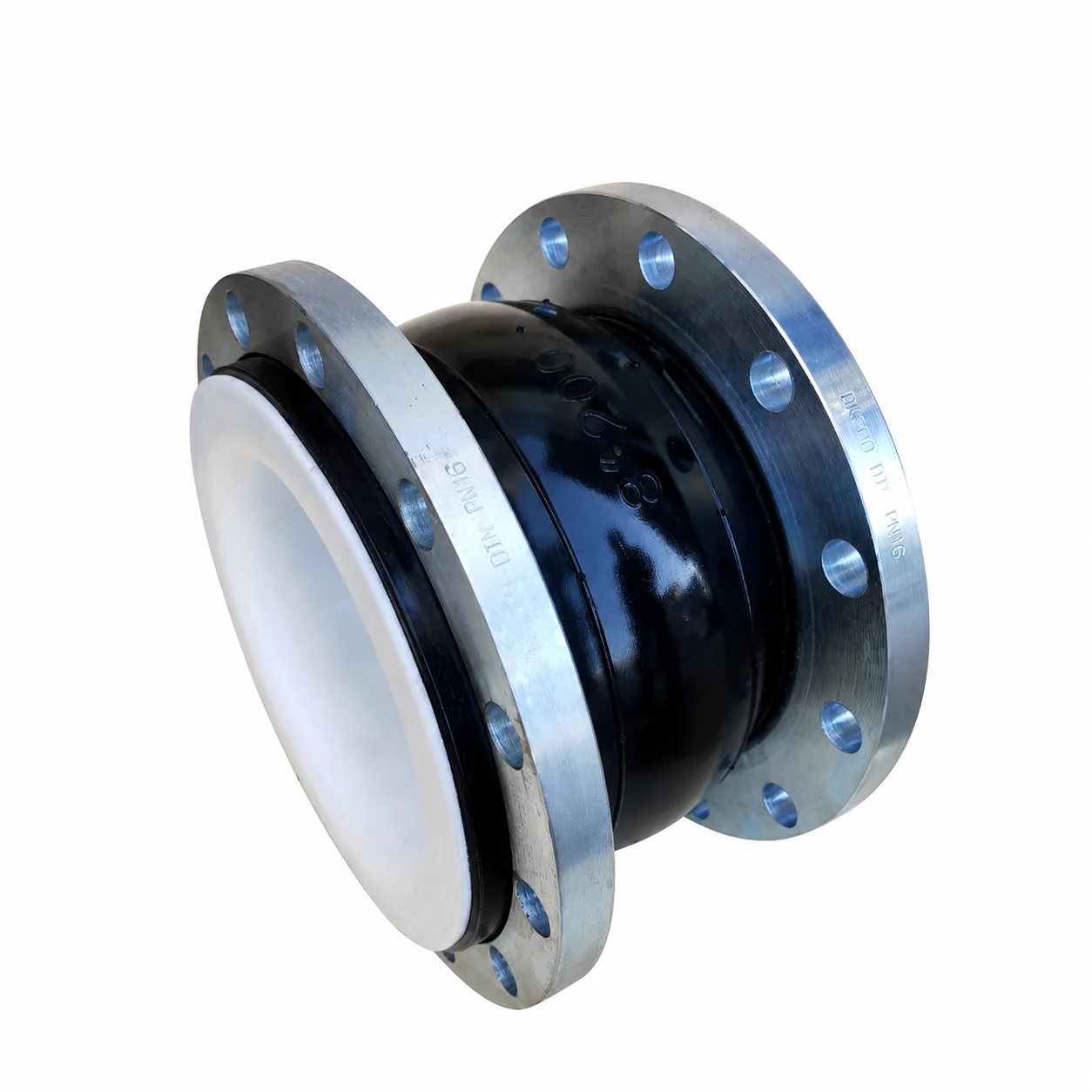 ANSI Cl150 Flange End Compensator Single Sphere Flexible Epdm Eccentric Reducing Rubber Expansion Joint