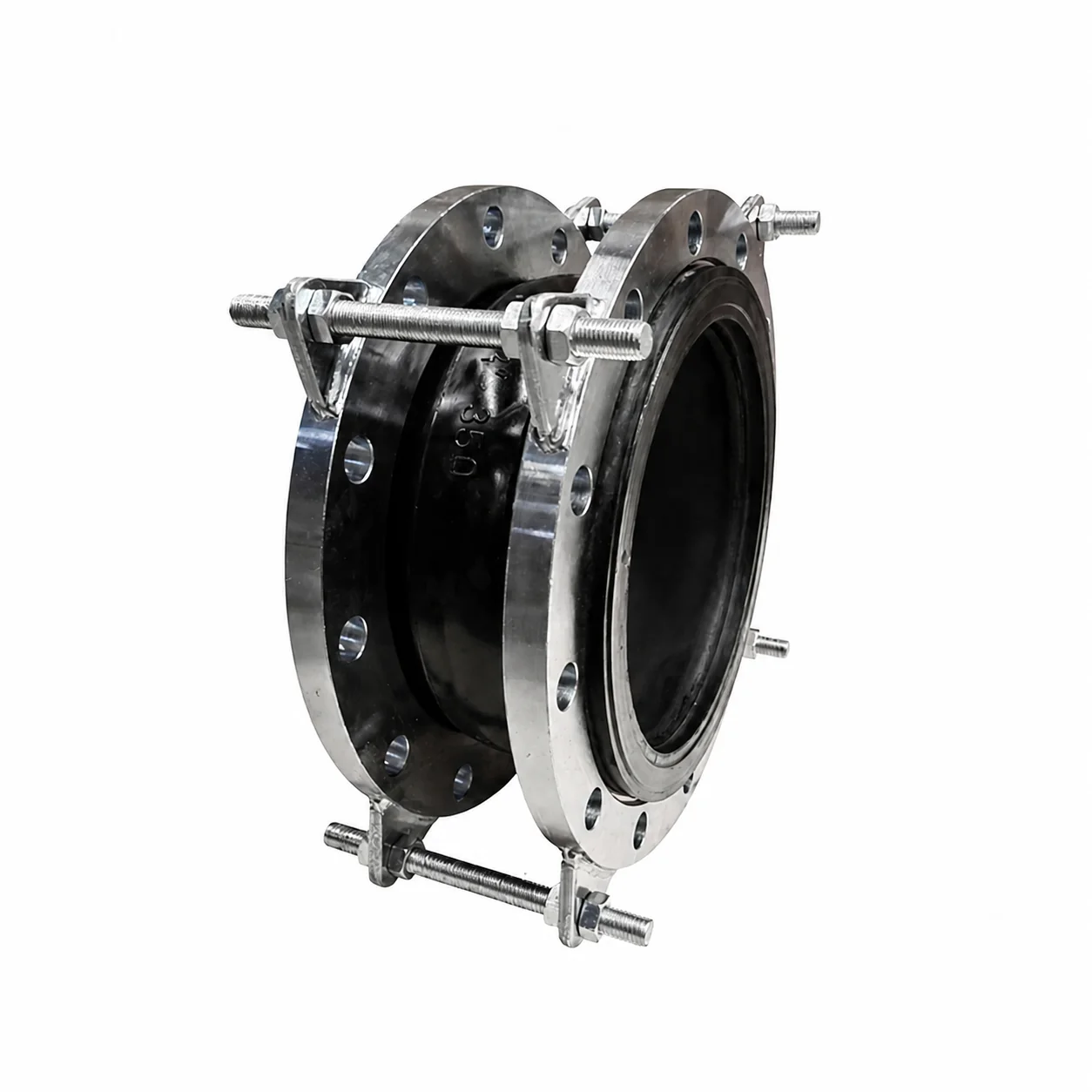 High Pressure EPDM Single Sphere Flexible Rubber Expansion Joint for Water Pipeline Systems