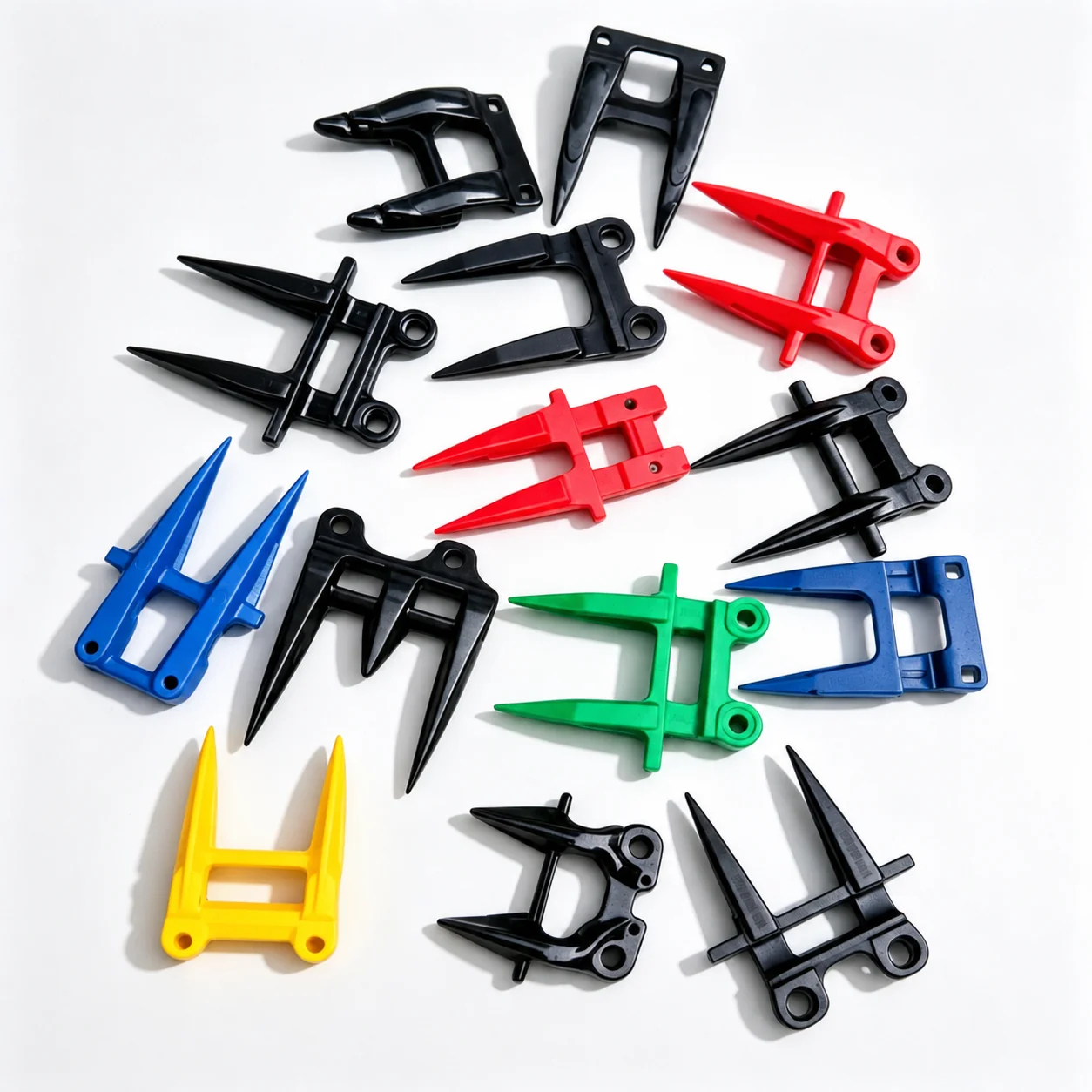 Durable Forged 45# Steel Harvester Guard for Combine Harvester Fits Leading Brands Aftermarket Harvester Finger Guard Tine
