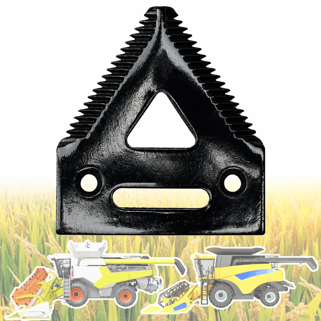ABLSON Cut-Outs H136807 Spare Parts for Harvesters for Bcs Harvester Blade for New Holland Spare Parts Apply to Harriston Dc70