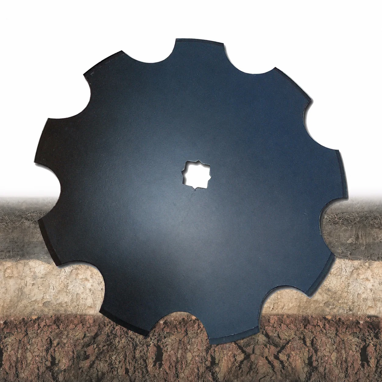 ABLSON Harrow Disc Blade and Plow Disc for Tractor or Cultivator Blades With Plough Spare Part for Iseki Tractor Spare Parts