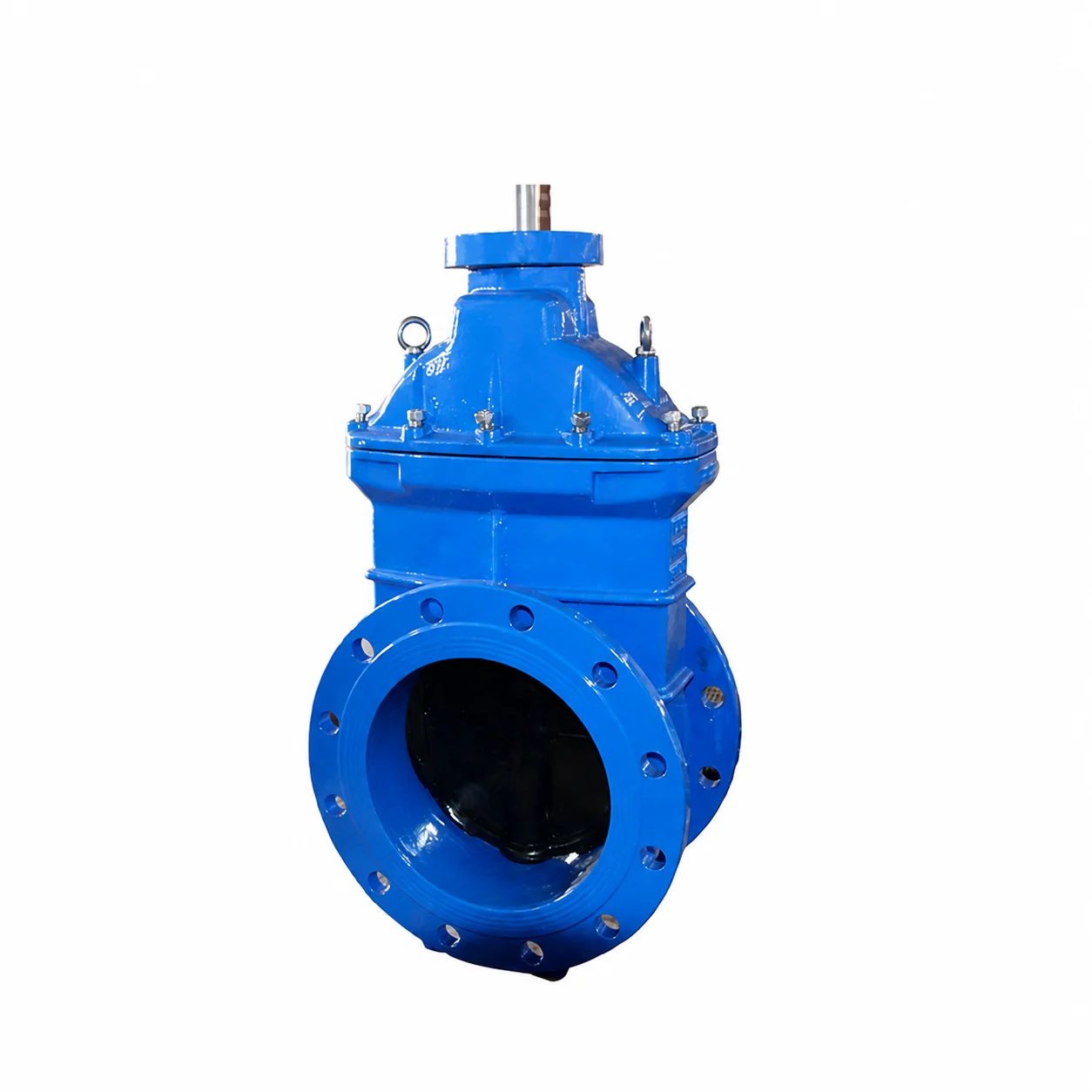 API600 2 Inch 4 Inch DN100 20mm 75mm 110mm 150 mm PN16 PN25 Water Soft Seal Non Rising Cast Steel Ggg50 Gate Valve