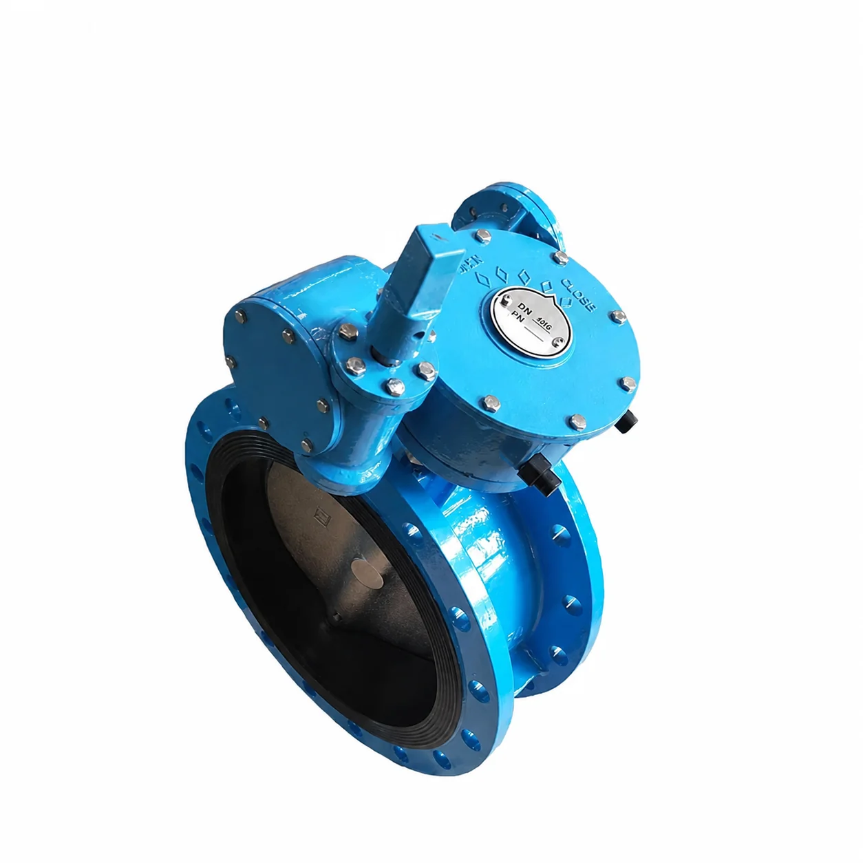 D341X-10/16Q QT450 PN16 DN400 Underground Rubber Seal Double Flange Price butterfly Valve