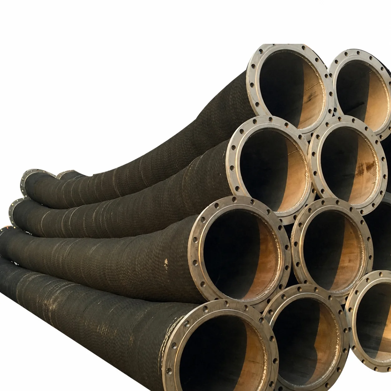 Floating Flexible Dredging Engineering Large Diameter Flange Suction Rubber 20
