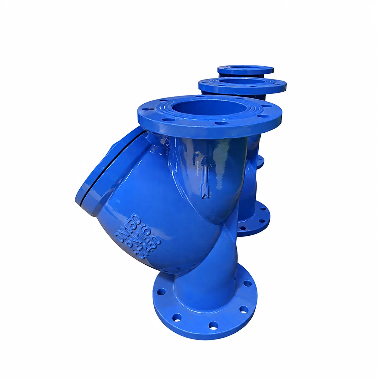 Industrial Ductile Cast Iron Flanged Y Type Strainer Water Filter Valve for Oil Gas Pipeline Protection