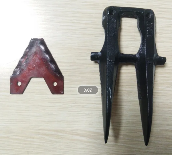 Agricultural Spare Parts Factory Price Costing Knife Finger for Combine Harvester Spare Parts Harvester Knife Guard
