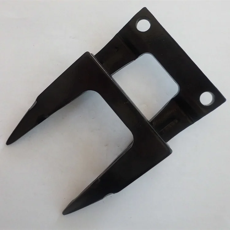 Combine Harvester Parts Cutting Platform Double Sickle Knife Guard With Elliptical Hole Double Harvester Knife Guard