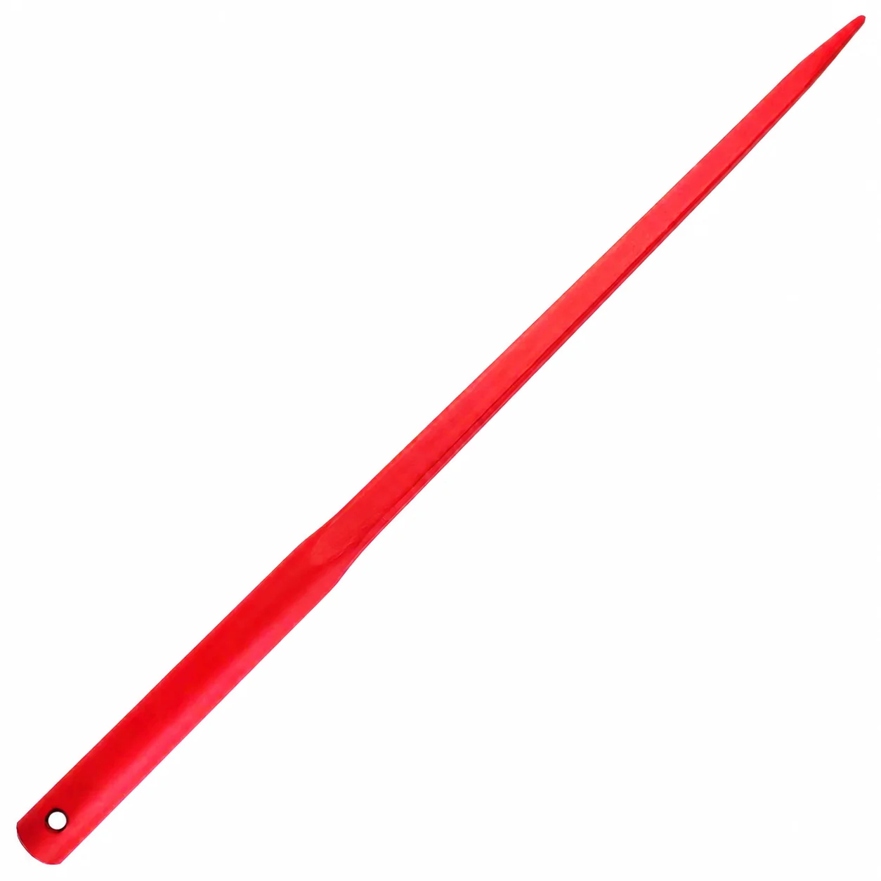 39 Inch Hay Loader Parts Bale Spear Tine Bale Fork with Hole Penetrate Loader Tines 45*1000 for Tractor for Farm Hay Rake Tine