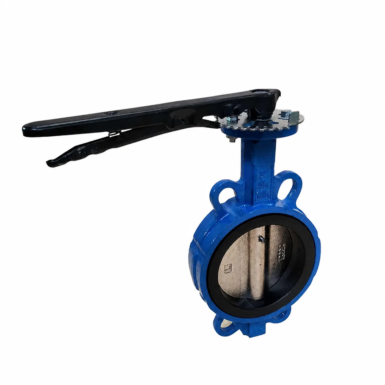 Manual Lever Hand Ductile Cast Iron Wafer 4 Inch butterfly Valve