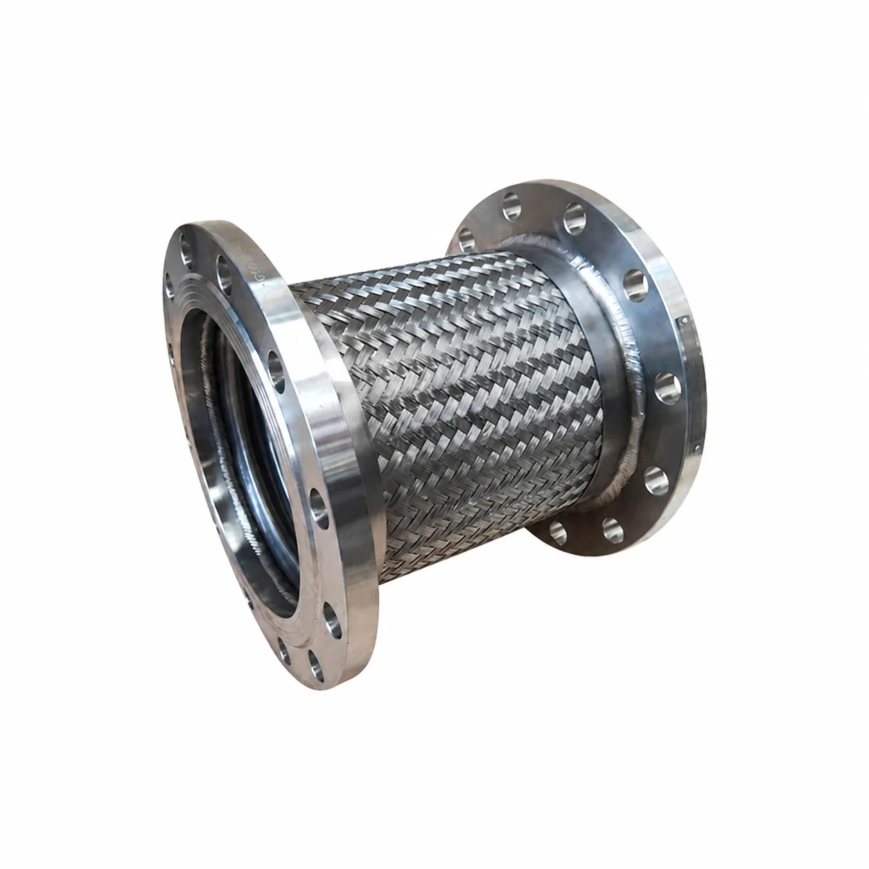 Stainless Steel Flange Bellow Metal Soft Connection Pipe Braided Metal Flexible Hose