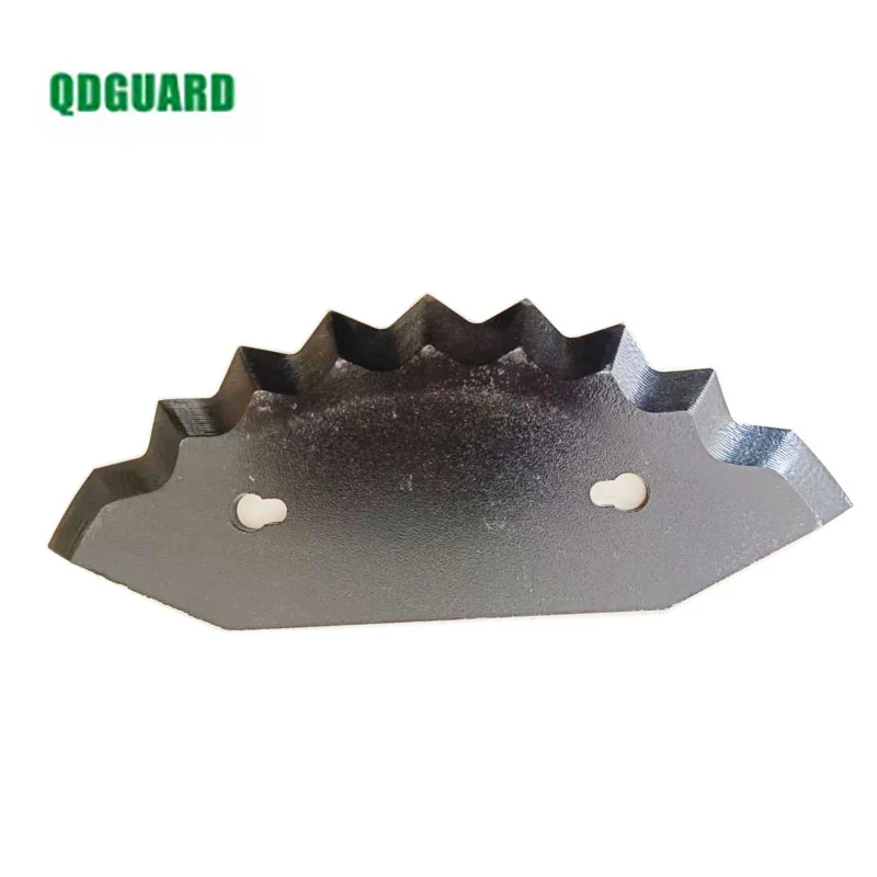 Fodder Mixer Machine Knife Feed Mixer Blade Two Holes