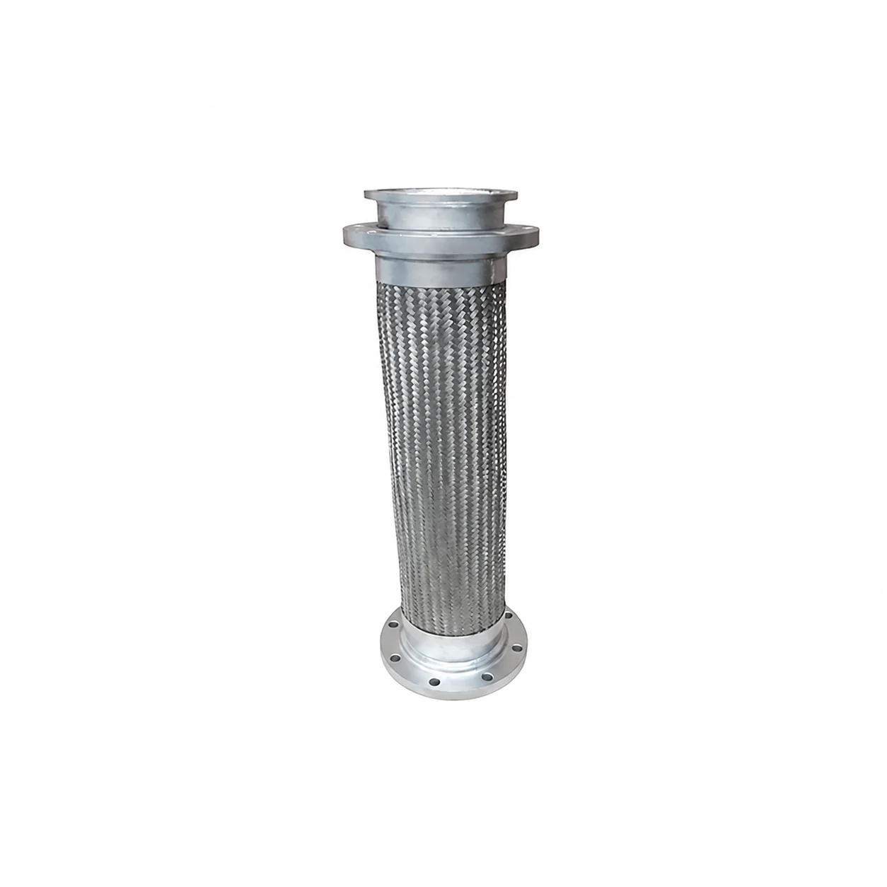 Runtaida Stainless Steel Flange Corrosion Resistant Wire Braided Flexible Metal Hose for Water Supply & Drainage Systems