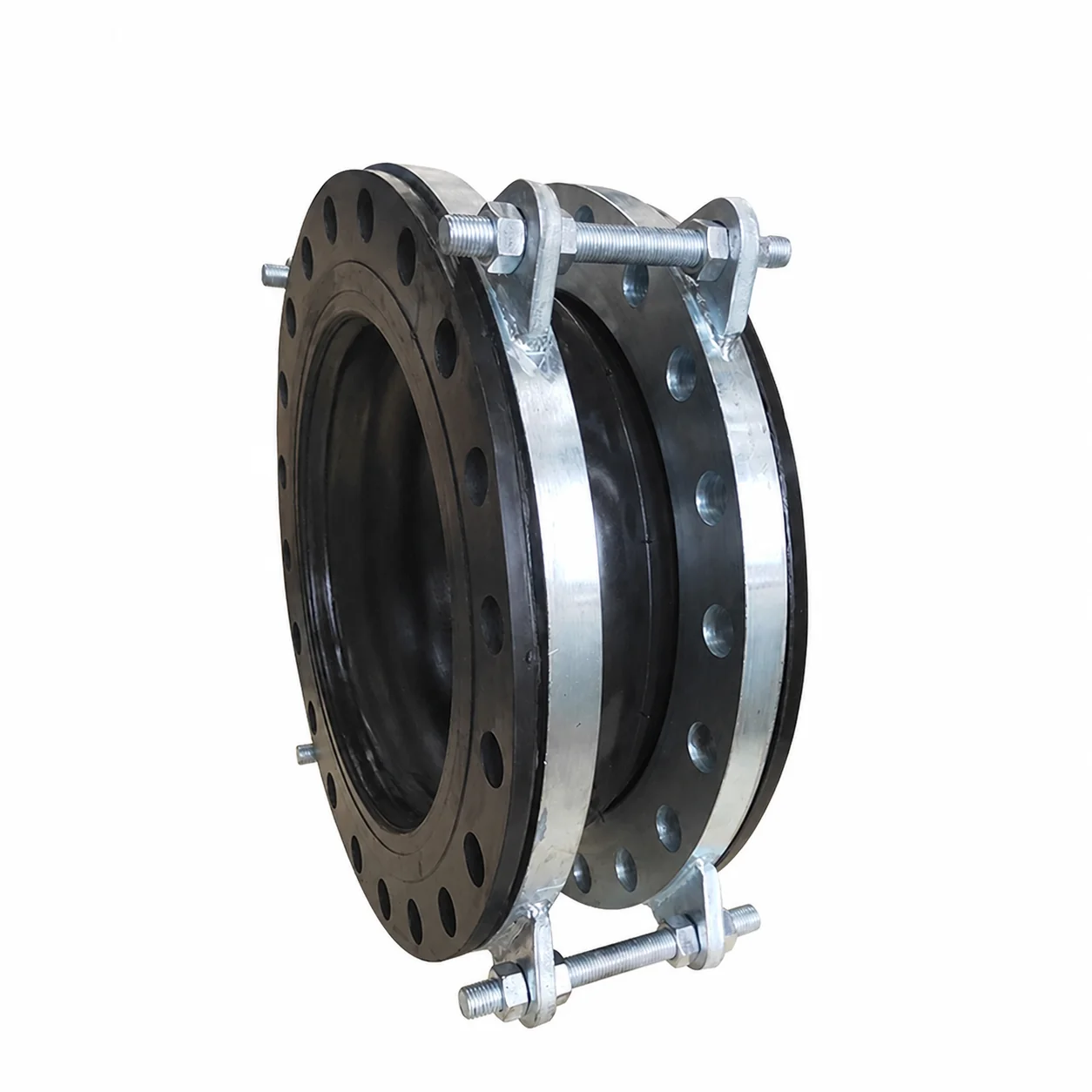 Neoprene Galvanized Single Sphere Limit Flanged Epdm Stainless Expansion Flexible Rubber Joint