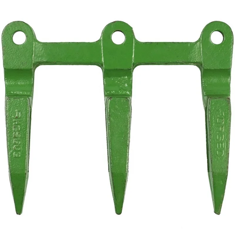 Combine Harvester Parts Cutting Platform Double Sickle Knife Guard With Elliptical Hole Double Harvester Knife Guard
