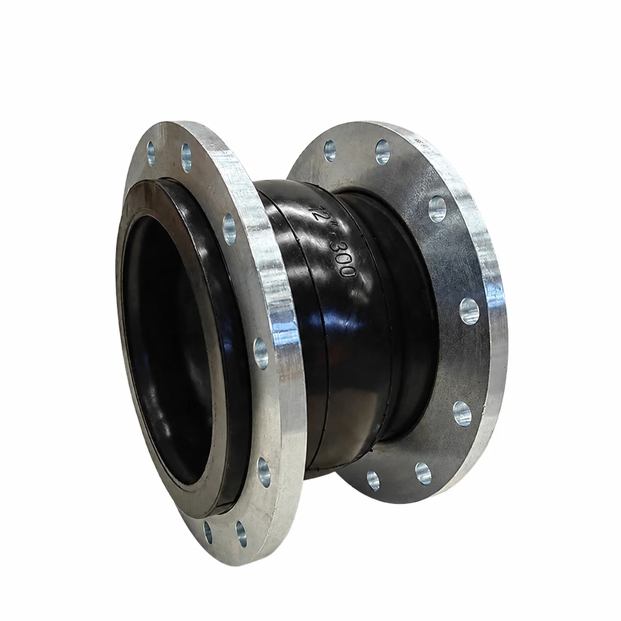 28 Inch Flexible Single Sphere Steel Flang Epdm Expansion Nagpapalawak Ng Magkasanib Na Goma Expans Joint Rubber