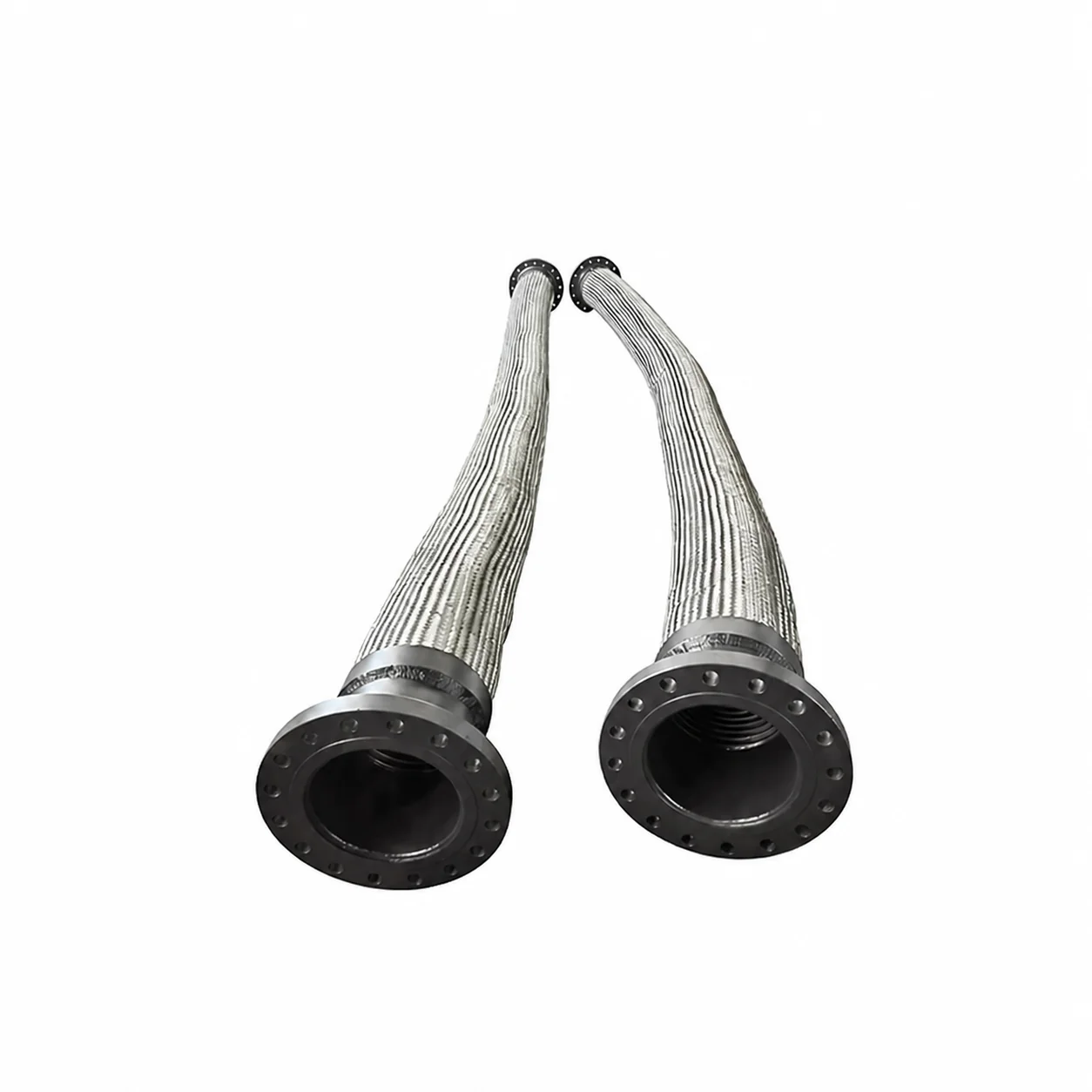 Metal Flexible Hose Stainless Steel Braided Hose with Fixed Flange - Durable Corrugated Metal Hose Solution for Water Systems