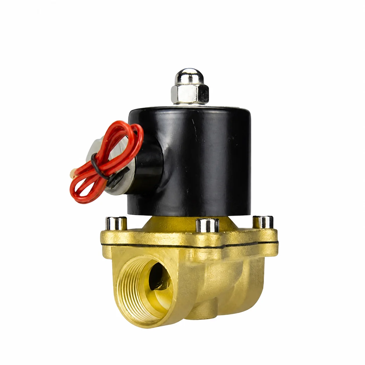 DN20 2inch 3 Inch 50mm 5v 24v Water Flow Control Brass Diaphragm Solenoid Valve