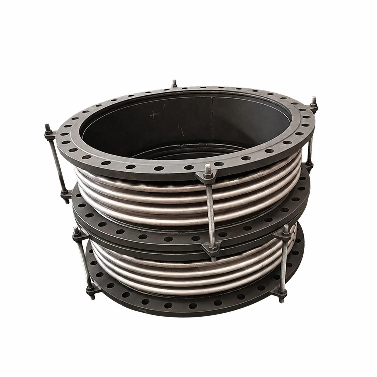 Flexible SS316L Flanged Metal Hose Bellows Joint for High Pressure Industrial Gas Line