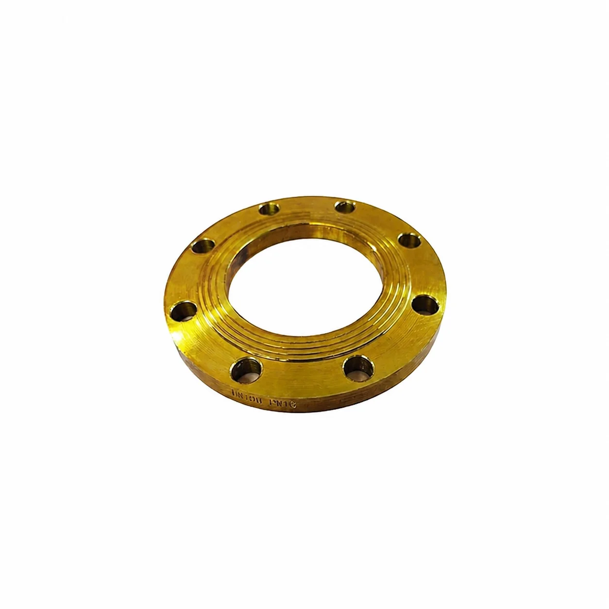Large Diameter Welded Stainless Steel and Carbon Steel Yellow Paint  Flat Welding Flanges