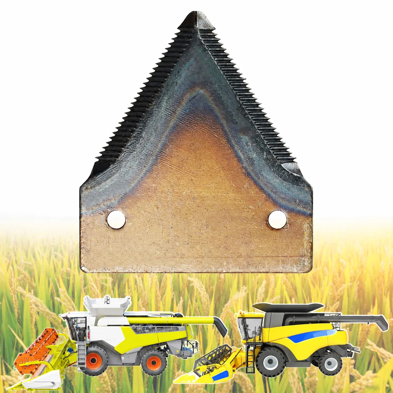 ABLSON Harvester Blade for World Harvester Spare Parts for Kubota Parts Manufacturers Fit for Claas Reaper Blade