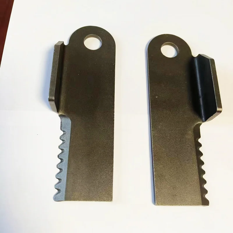 AH225937 Mower Parts Mower Blade Curved Knife Straw Chopper Rotor Blade Fitting Kit