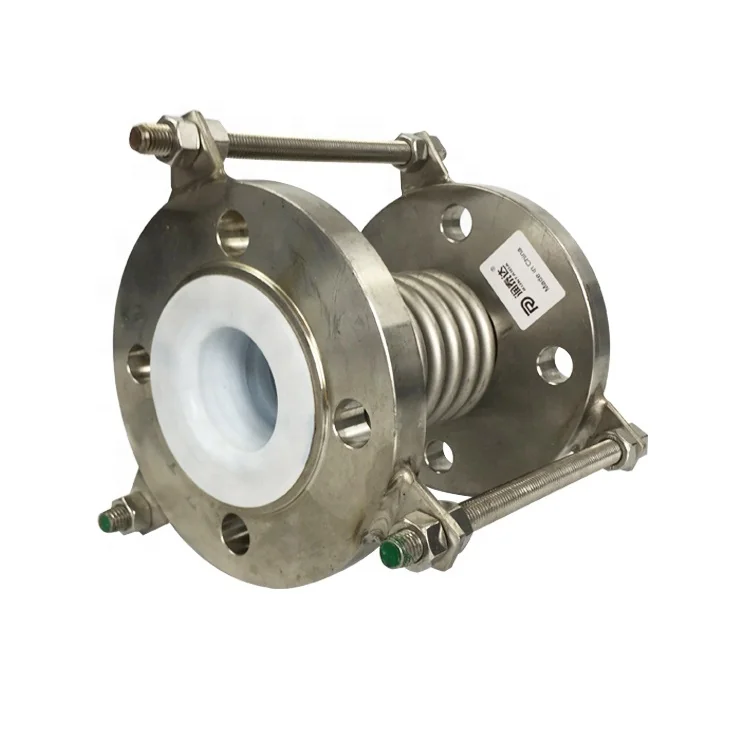 Metal Corrugated Compensator Factory Supplier Pipe Industrial Ptfe Lined Bellows Expansion Joints