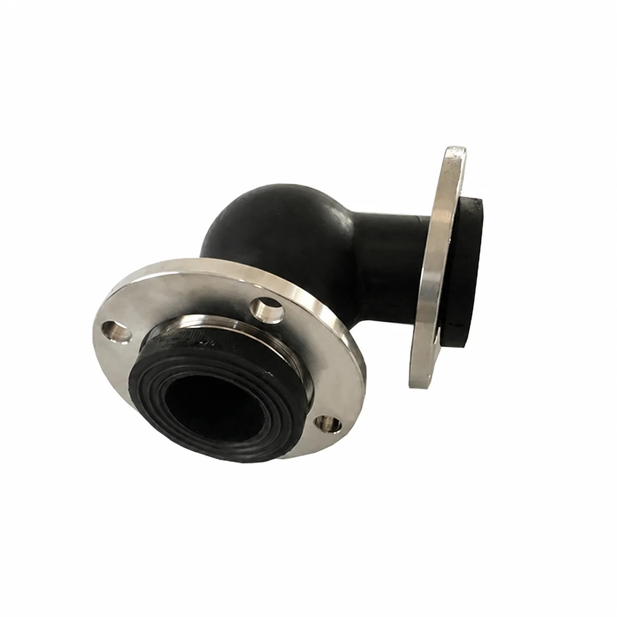 Flexible Pipe Fitting Flange 90 Degree Elbow Rubber Bent