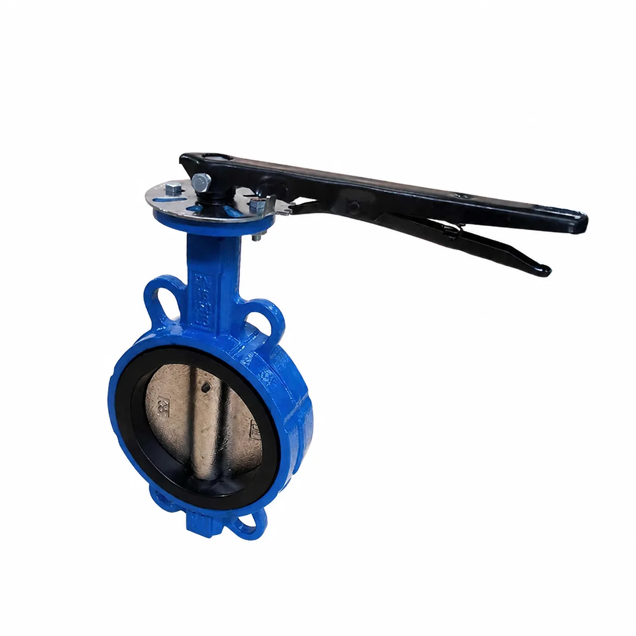 PN16 D71x-16Q DIN ANSI Standard Ductile Iron Center Line Handle Manual Industrial Butterfly Valve