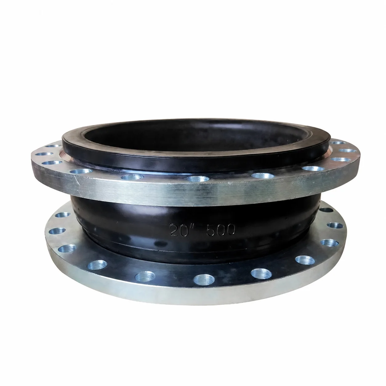 Customizable DN350 DN450 PN16 Flex Compensator Flanged Connector Bellow Joint Rubber Expansion