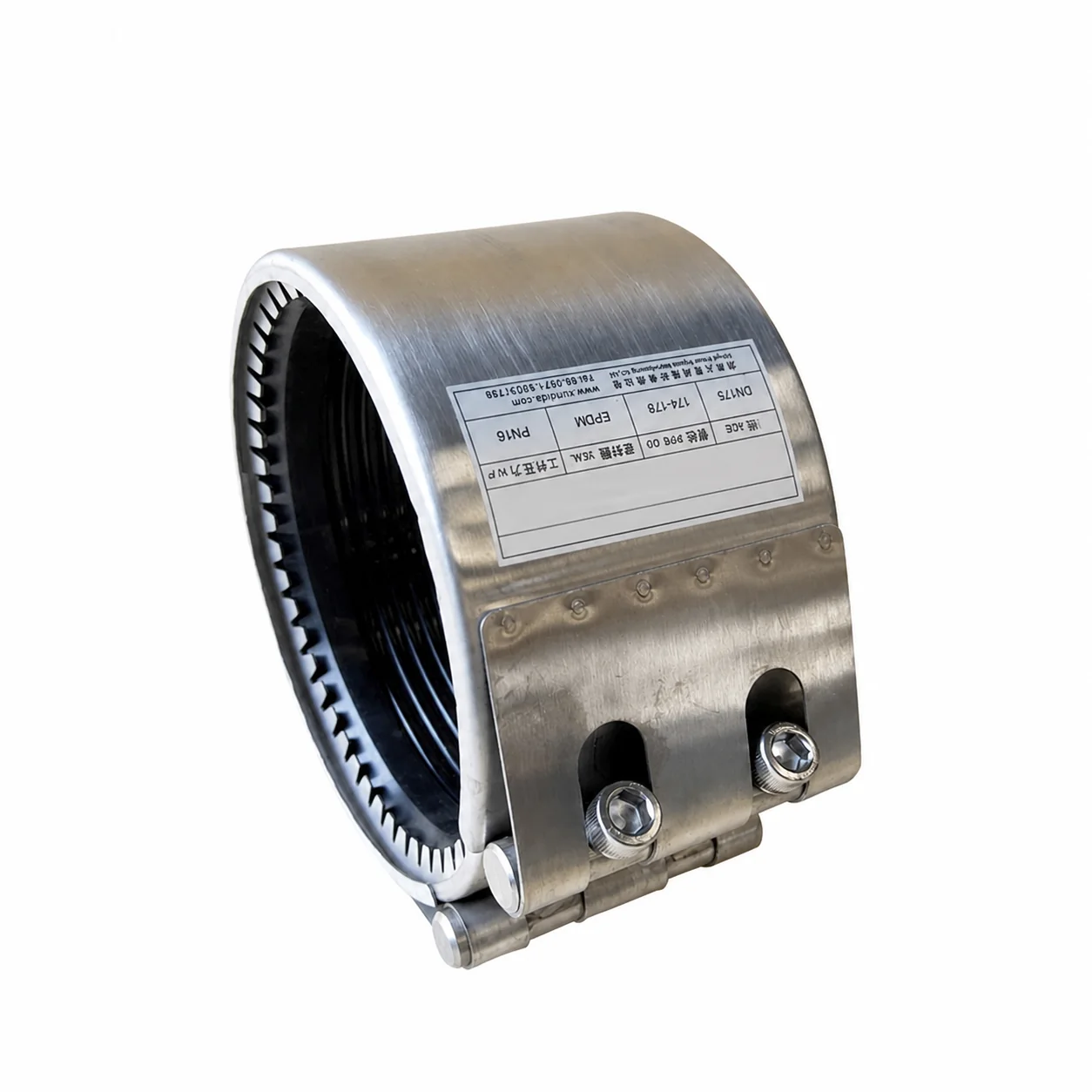 Runtaida Hdpe Water Quick Coupling Lengthened Connector Pipe Stainless Steel Band Pipeline Leak Repair Clamp 300mm