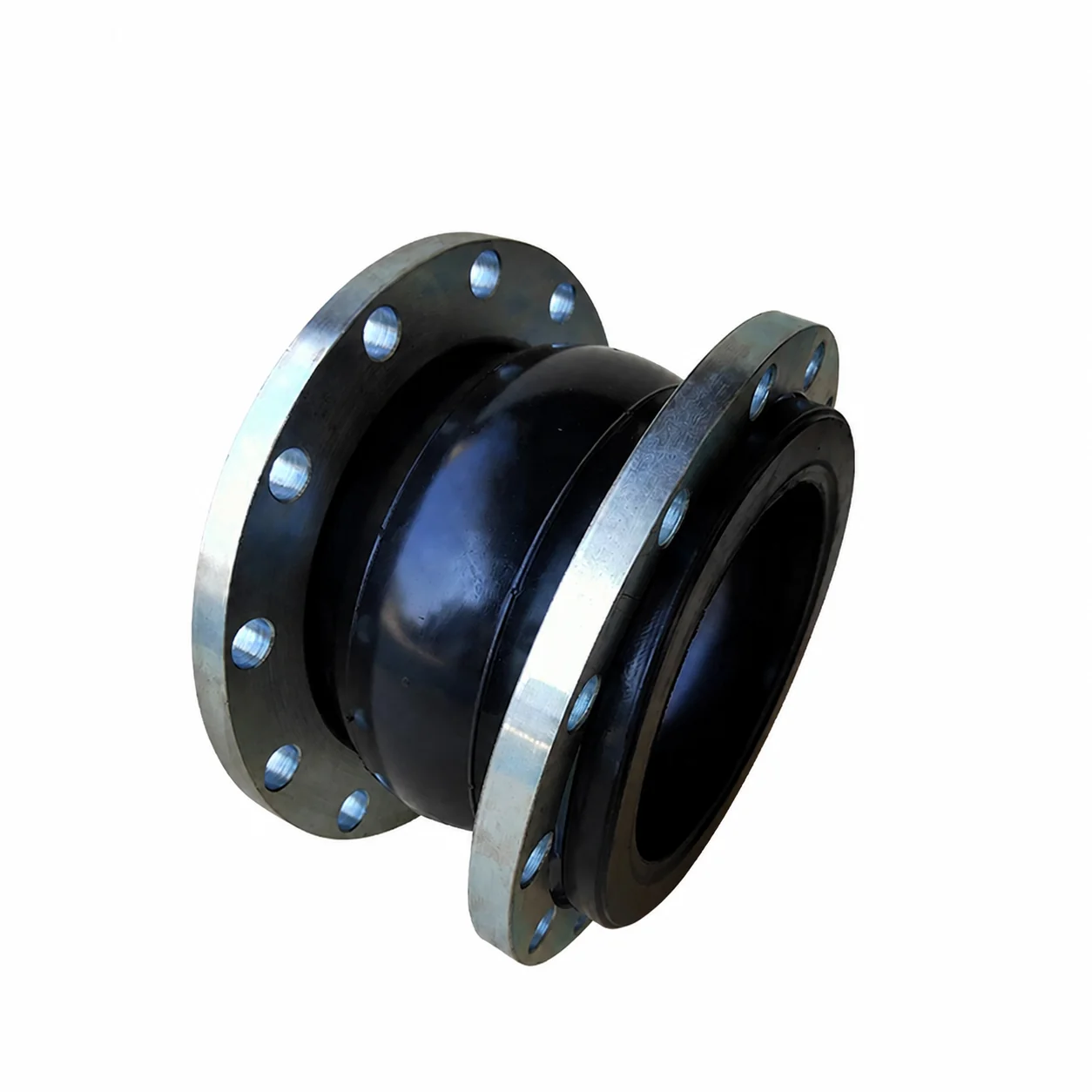 ANSI PN16 Compensator Carbon Steel Bellow Epdm Flange Single Sphere Rubber Expansion Joint