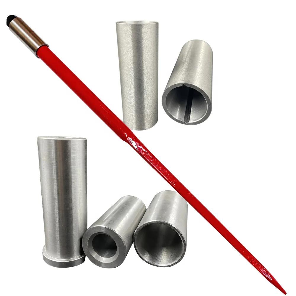 Tractor Bush Loader Tine Sleeve for Hay Bale Silage Forks Spike With Hay Bale Spear and Loader Tines and Sleeve
