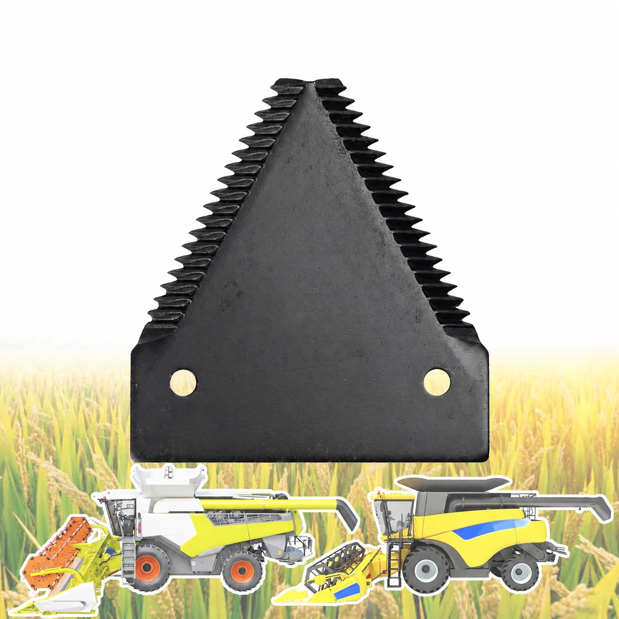 ABLSON Combine Harvester Blades With Harvester Spare Parts for Bcs Harvester Blade for John Dere Combine Parts for Kubota Dc70