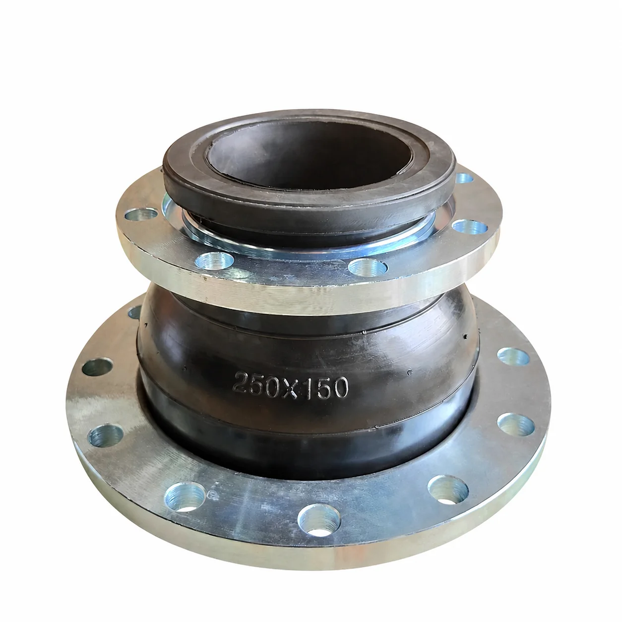 Concentric Reducer Ansi Cl150 Carbon Steel Flanged Gi Epdm Bellows Flexible Rubber Expansion Joints