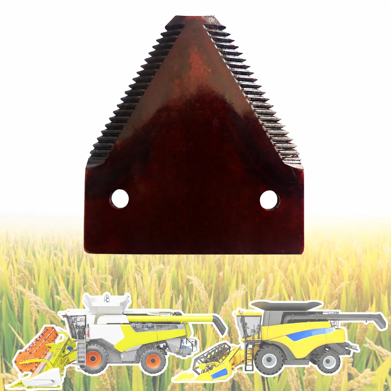 ABLSON Cut-Outs Harvester Knife With Parts for Combine Harvester Apply to John Deere