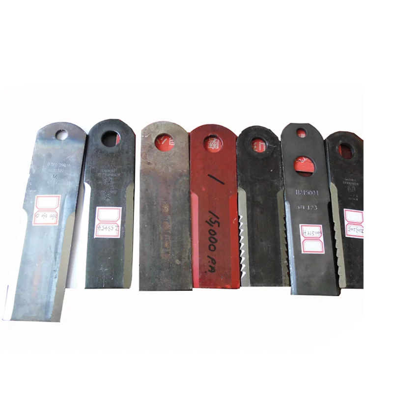 China High Quality  45# Carbon Steel Stamping Parts Mower/harvester 600300 Chopper Blade