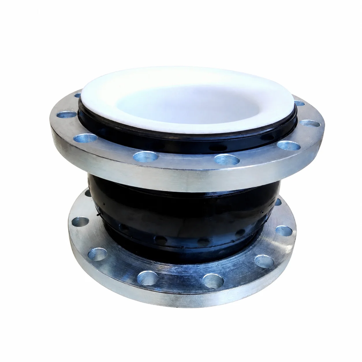 DIN DN125 Absorbing Resistant Corrosion Flex EPDM Vibration Ptfe Lined Junta De Borracha Rubber Joint