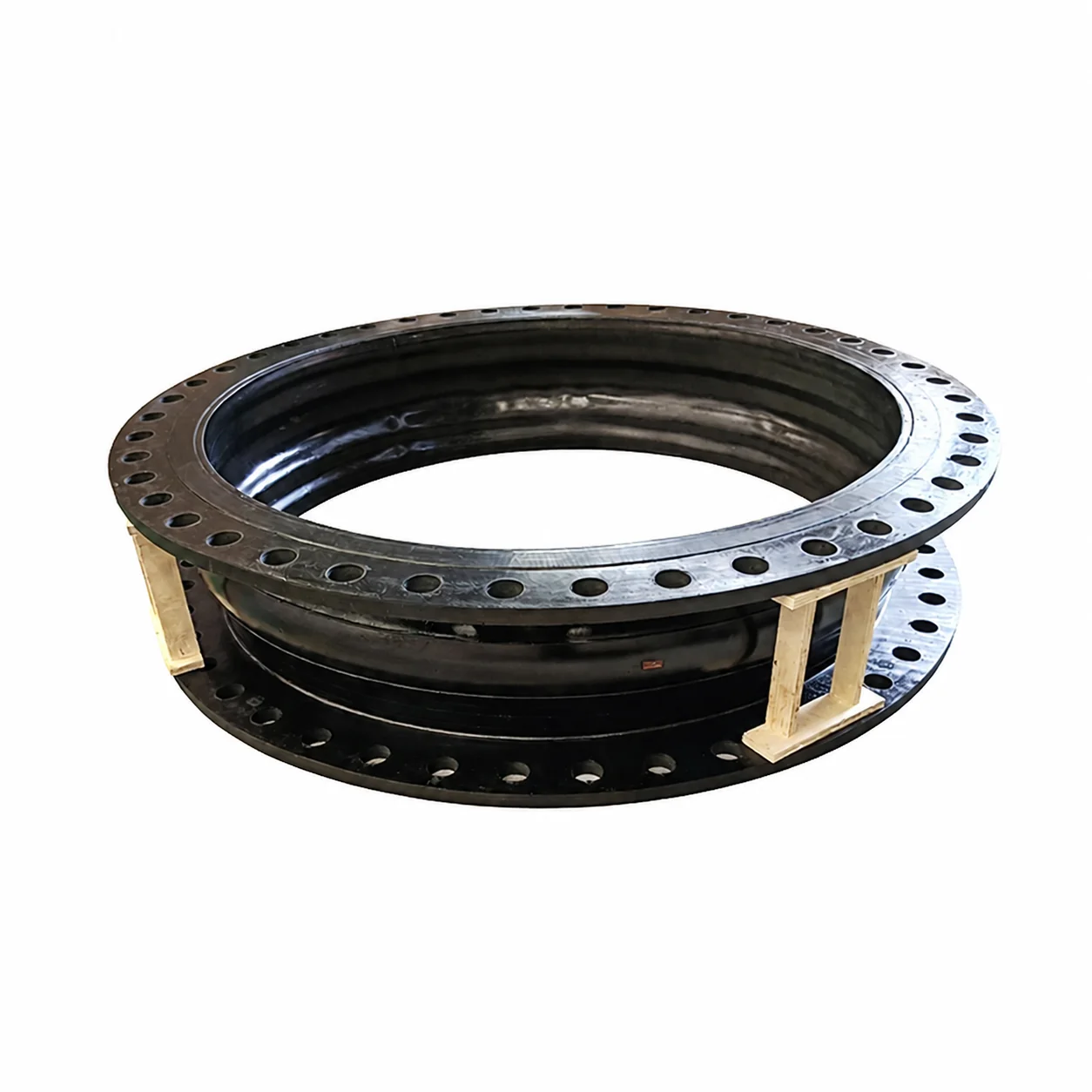 Shock Absorbing Flanged Bellows with Raised Face for Pipeline Flexible Rubber Joint