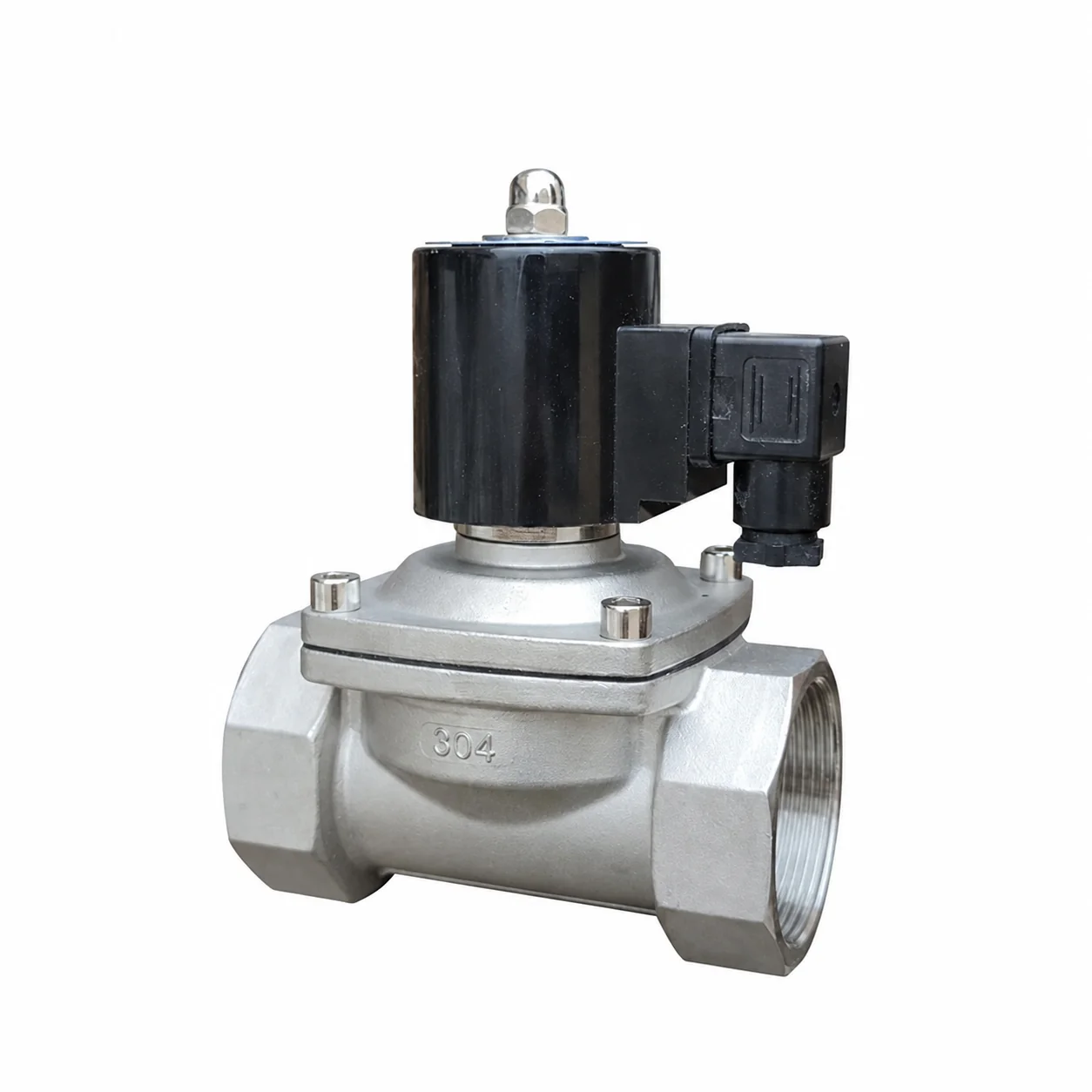 Water Gas 5v 12v 24v Dc Stainless Steel Normally Open Hydraulic Solenoid Valve