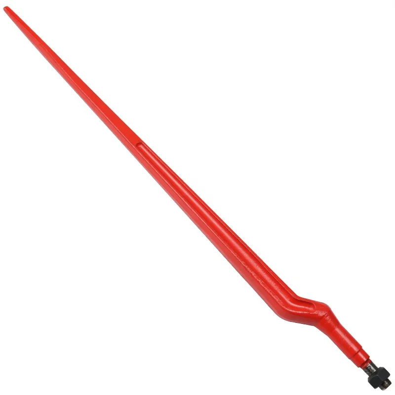 Z Style Hay Spear Tine Loader Replacement Parts Bale Spear Cranked Tines 36*880 for Tractor Loader Tine Bale Fork