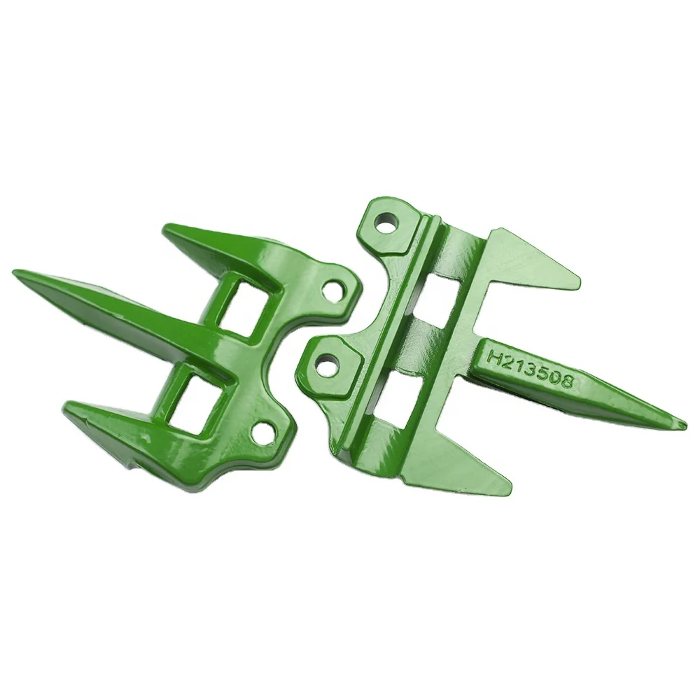 J D Spare Parts Forging Double Sickle Guard H213508 Three Triple Prongs Harvester Knife Guard for Combine Harvester Spare Parts