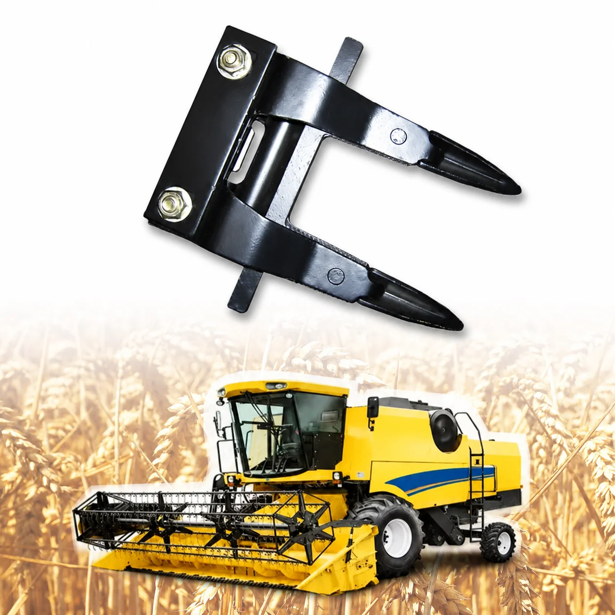 ABLSON Forged Rivet Harvester Knife Guard for Kubota Spare Parts for Kubota Harvester Apply to Case IH Macdon for Claas Parts