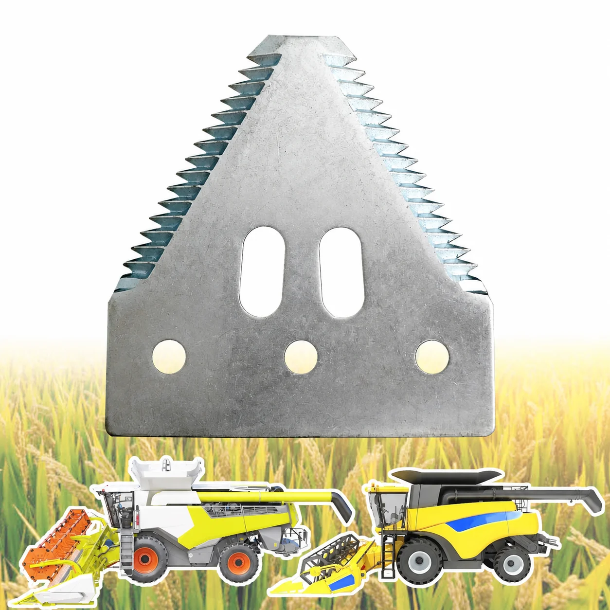 ABLSON Cut-Outs Harvester Knife for Lovol Combine Harvester Parts Apply to Case Ih Parts