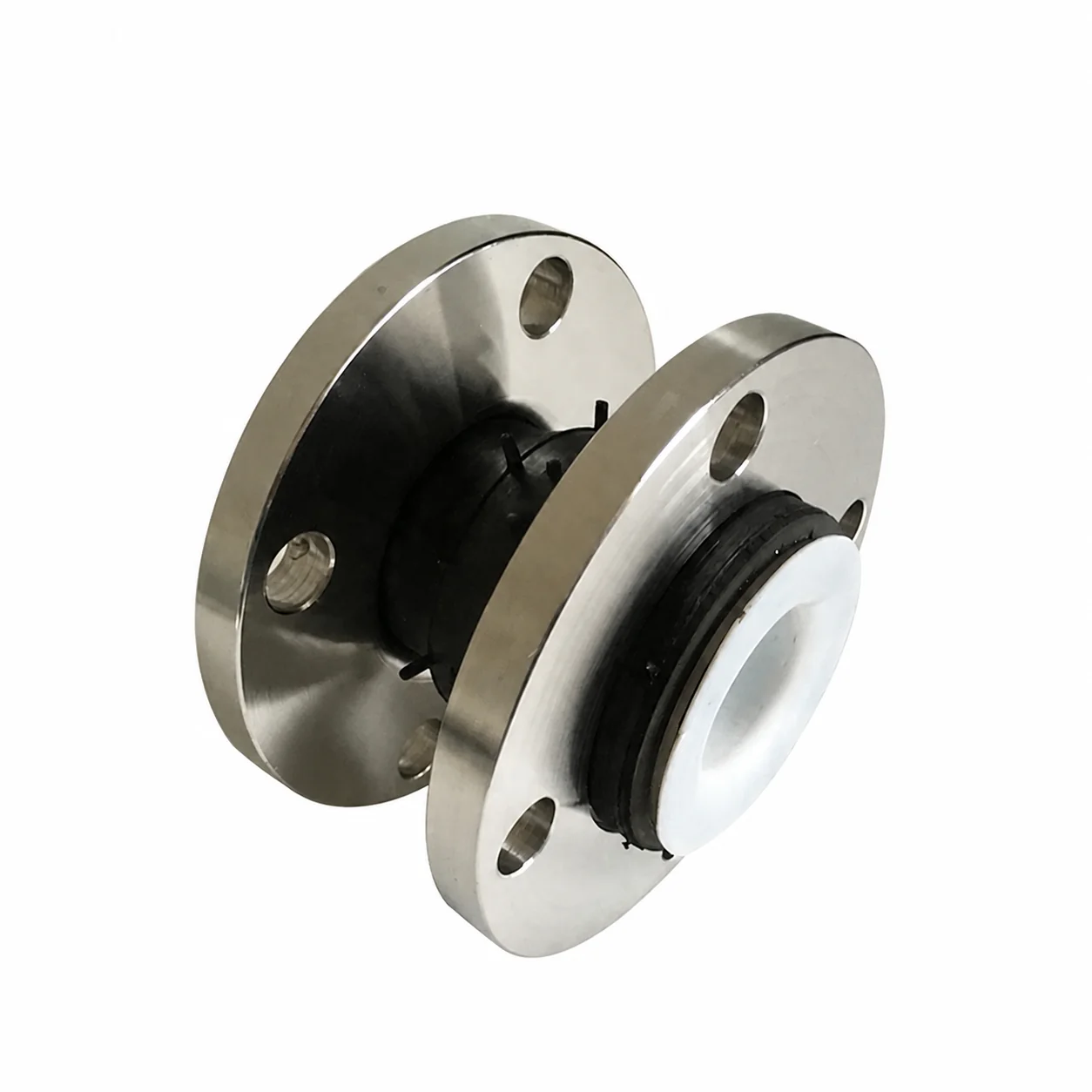 Manufacturer Acid and Alkali Resistant Compensator Flexible Flange Connector PTFE Lined EPDM Rubber Expansion Joint