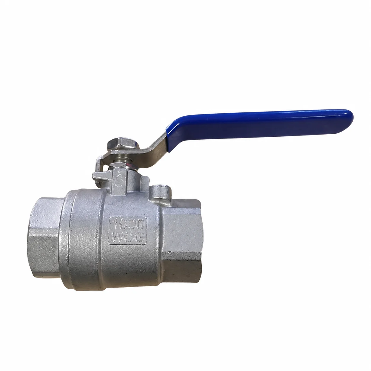 DIN API 6d 3 Inch 6 Inch DN50 PN40 32mm 400 Wog Two Piece 2pc Ss 316 Ball Valve