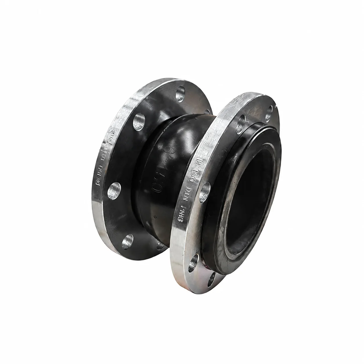 Oil Resistant NBR Pipe Flanged Flexible Rubber Joint for Industrial Chemical Lines